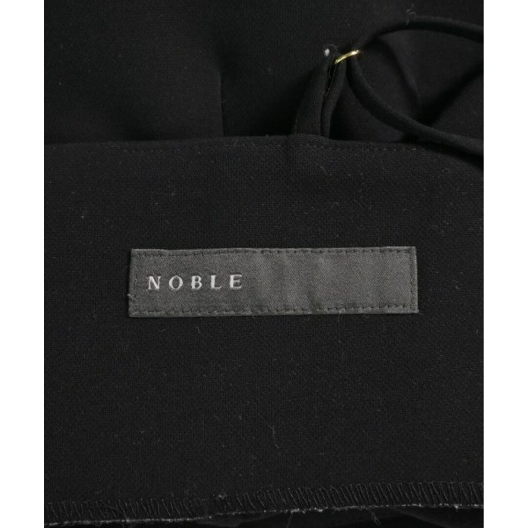 Noble(ノーブル)のNOBLE ノーブル ワンピース 40(M位) 黒 【古着】【中古】 レディースのワンピース(ひざ丈ワンピース)の商品写真