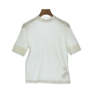 レイビームス(Ray BEAMS)のRay Beams レイビームス Tシャツ・カットソー -(XS位) 白 【古着】【中古】(カットソー(半袖/袖なし))