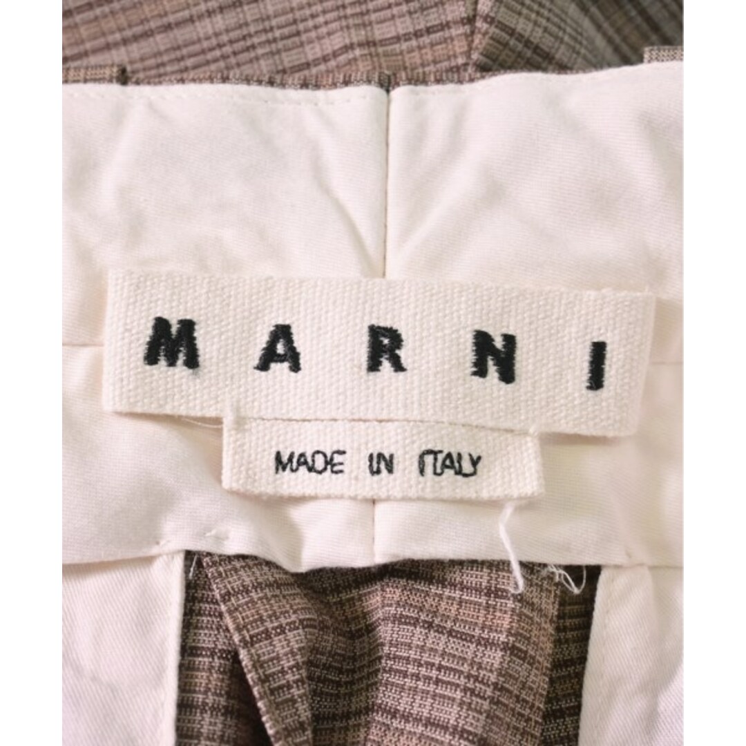 MARNI - MARNI マルニ パンツ(その他) 44(S位) ベージュx茶等 MARNI - MARNI マルニ パンツ(その他) 44(S位) ベージュx茶等