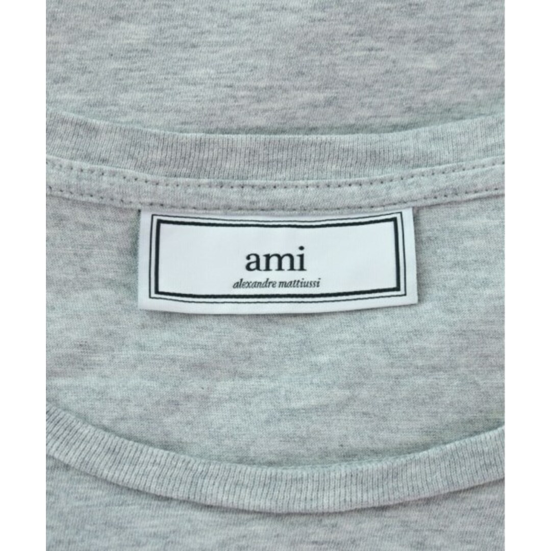 ami(アミ)のami アミ Tシャツ・カットソー XL グレー 【古着】【中古】 メンズのトップス(Tシャツ/カットソー(半袖/袖なし))の商品写真