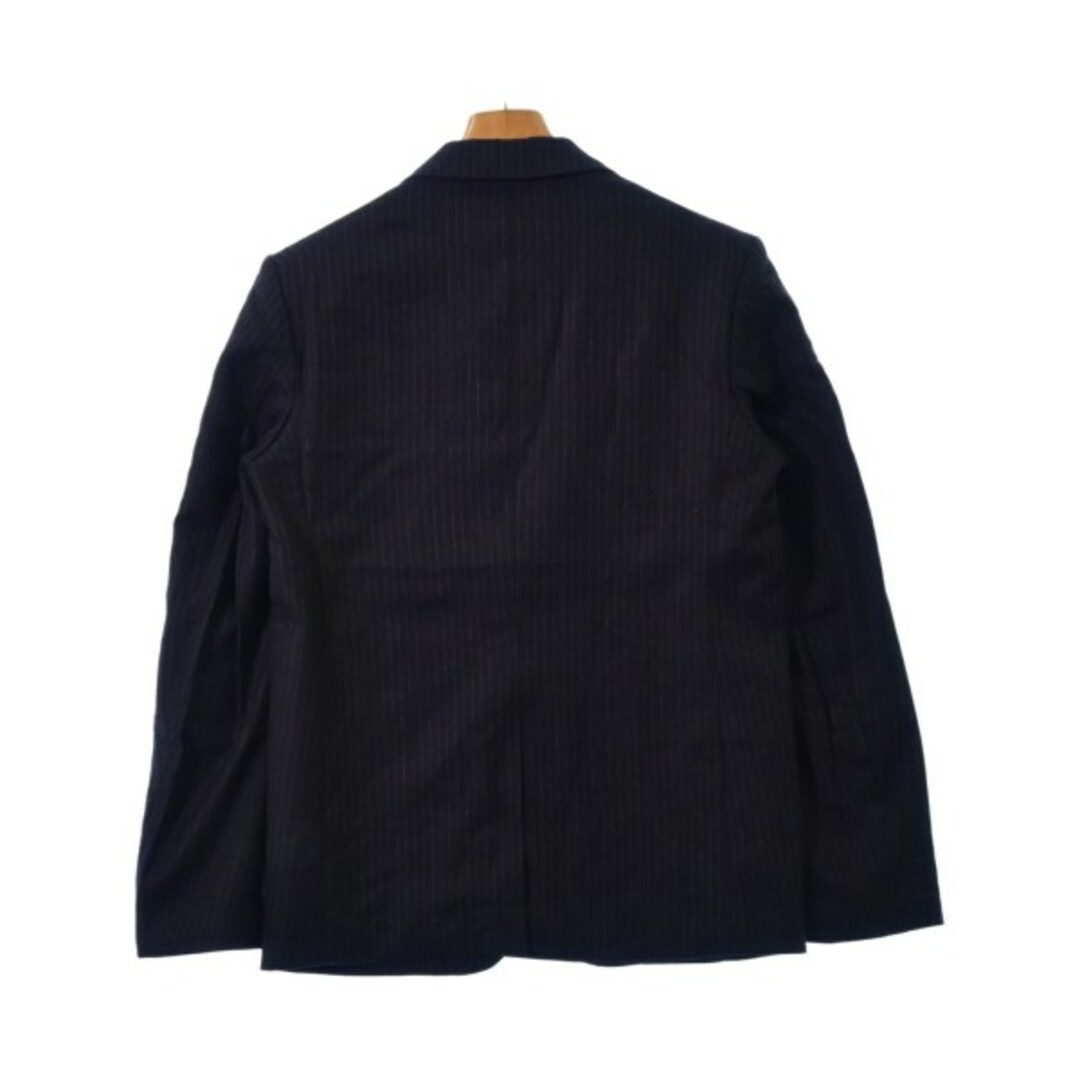 UNUSED(アンユーズド)のUNUSED テーラードジャケット 2(M位) 黒x白(ストライプ) 【古着】【中古】 メンズのジャケット/アウター(テーラードジャケット)の商品写真