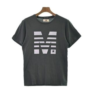 エム(M)のM エム Tシャツ・カットソー M カーキ系 【古着】【中古】(Tシャツ/カットソー(半袖/袖なし))