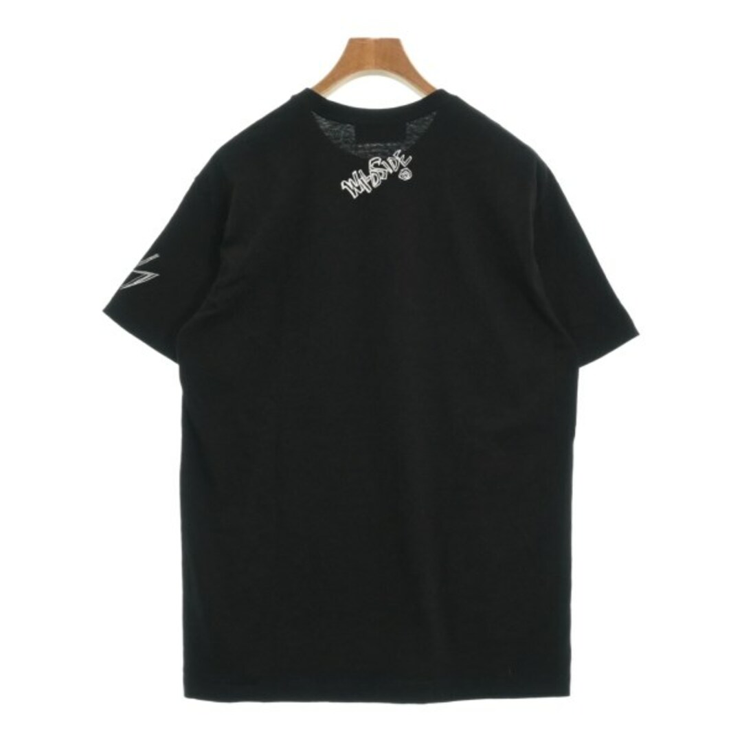 Yohji Yamamoto(ヨウジヤマモト)のYOHJI YAMAMOTO Tシャツ・カットソー 3(M位) 黒 【古着】【中古】 メンズのトップス(Tシャツ/カットソー(半袖/袖なし))の商品写真