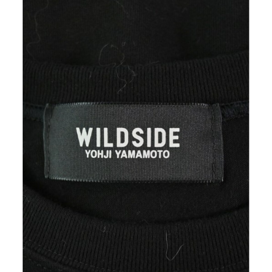 Yohji Yamamoto(ヨウジヤマモト)のYOHJI YAMAMOTO Tシャツ・カットソー 3(M位) 黒 【古着】【中古】 メンズのトップス(Tシャツ/カットソー(半袖/袖なし))の商品写真