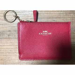 コーチ(COACH)の値下げ coach コーチキーリング付ケース(名刺入れ/定期入れ)