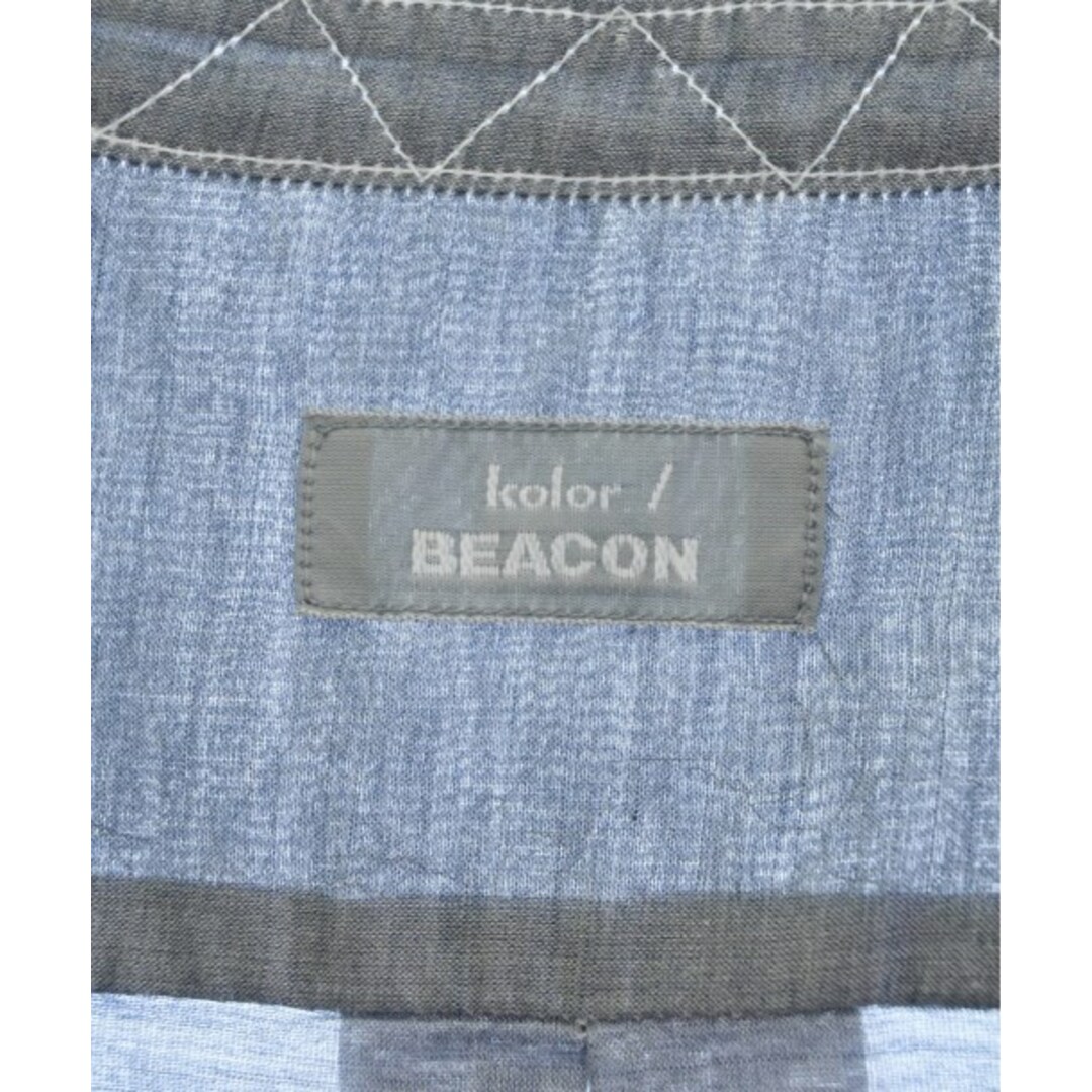 kolor/BEACON カジュアルシャツ 3(L位) インディゴ(デニム)