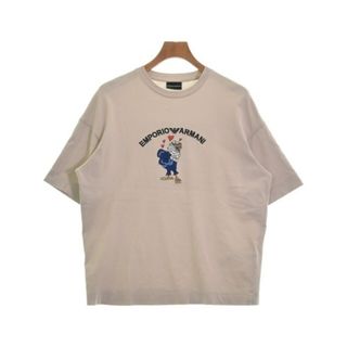 エンポリオアルマーニ(Emporio Armani)のEMPORIO ARMANI Tシャツ・カットソー M ベージュ 【古着】【中古】(Tシャツ/カットソー(半袖/袖なし))