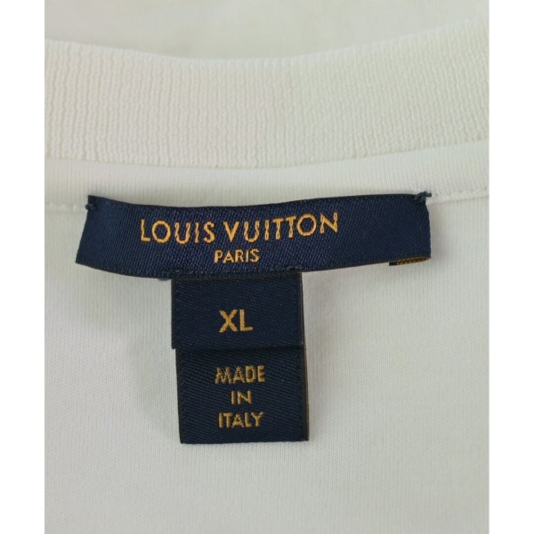 LOUIS VUITTON(ルイヴィトン)のLOUIS VUITTON ルイヴィトン Tシャツ・カットソー XL 白 【古着】【中古】 メンズのトップス(Tシャツ/カットソー(半袖/袖なし))の商品写真