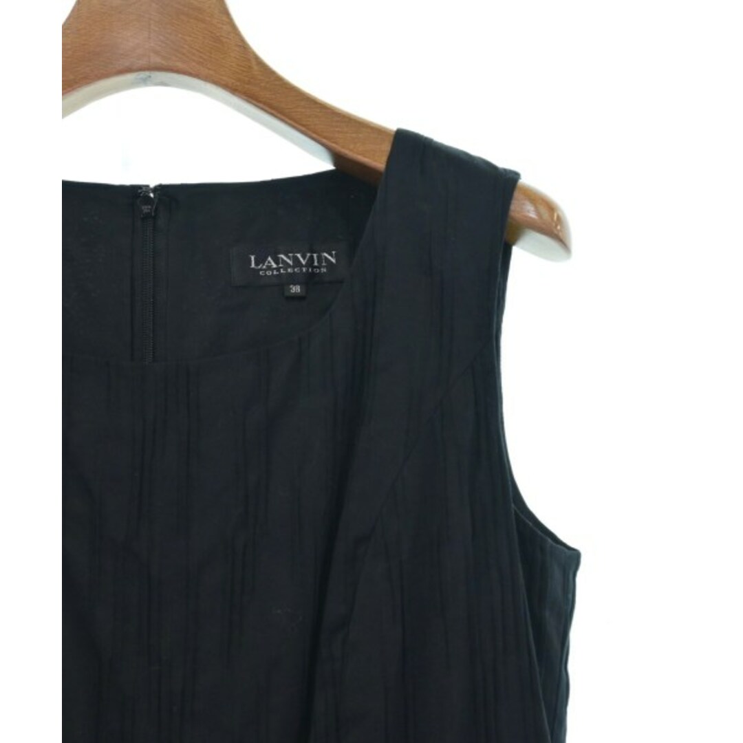 LANVIN COLLECTION ワンピース 38(S位) 黒