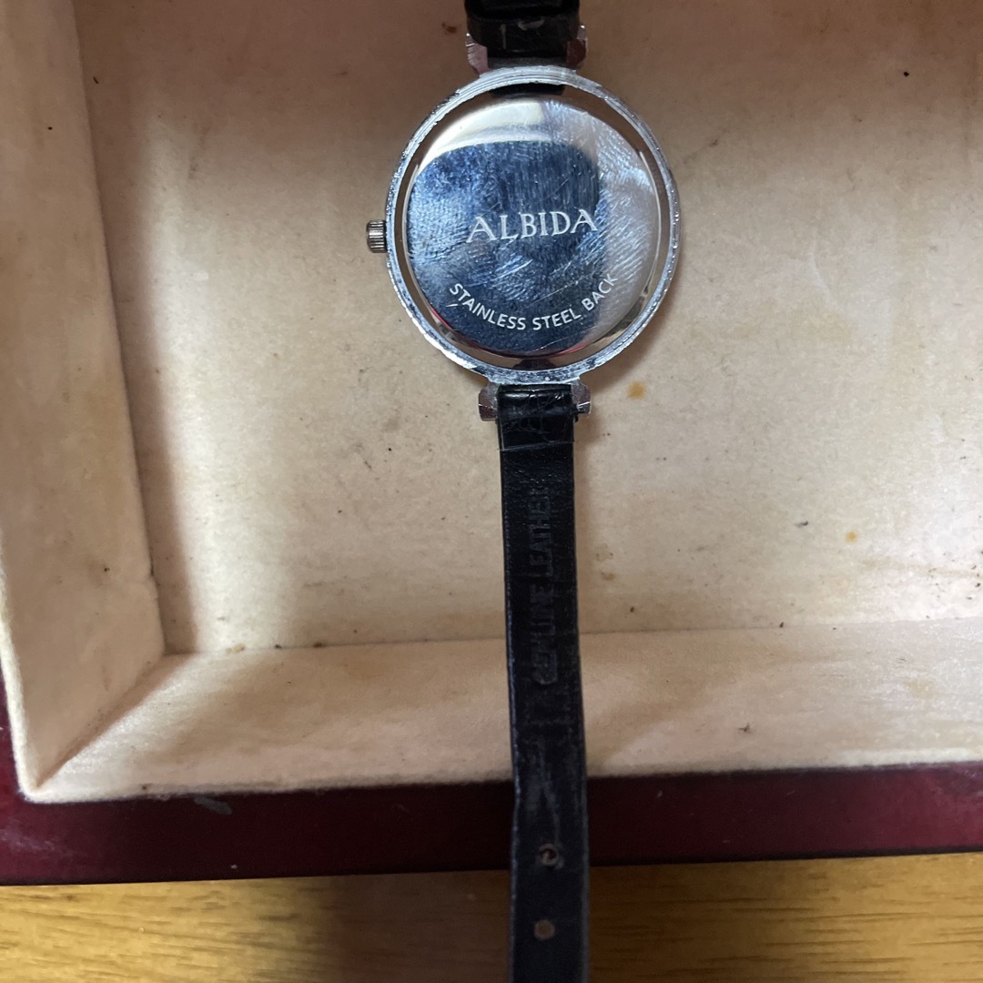 ALBION(アルビオン)のアルビオン腕時計 レディース 防水 革ベルト シンプル ウォッチ レディースのファッション小物(腕時計)の商品写真
