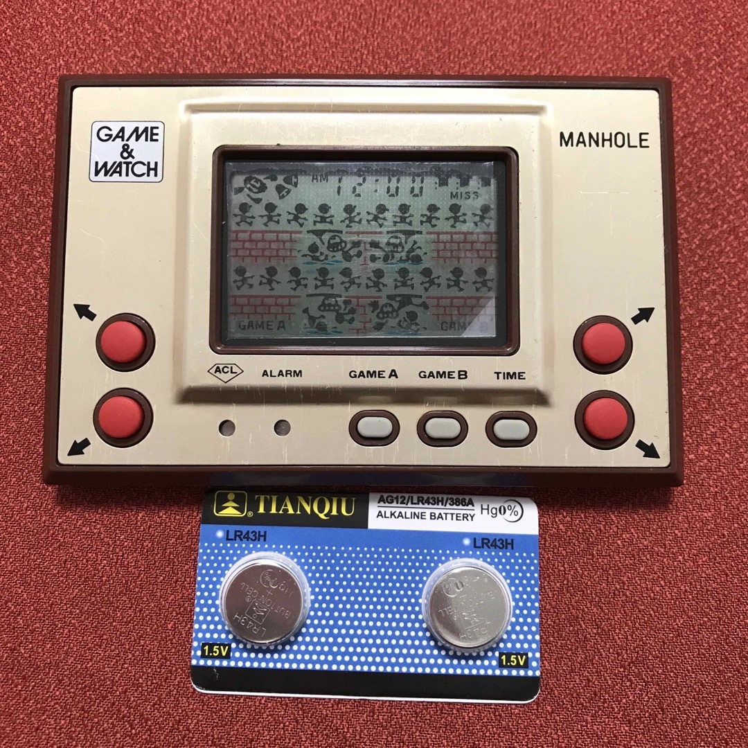 任天堂　ゲーム&ウォッチ　マンホール