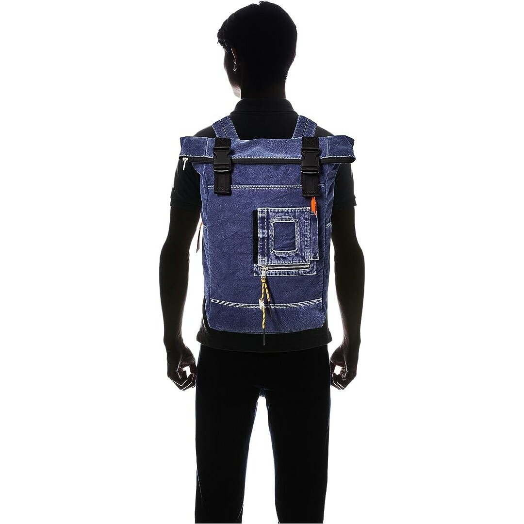 DIESEL - DIESEL ディーゼル リュック ブルー デニム DIESEL - DIESEL ディーゼル リュック ブルー デニム