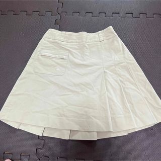 バーバリー(BURBERRY)のBurberry バーバリー　プリーツ　スカート　ベージュ　160A(スカート)