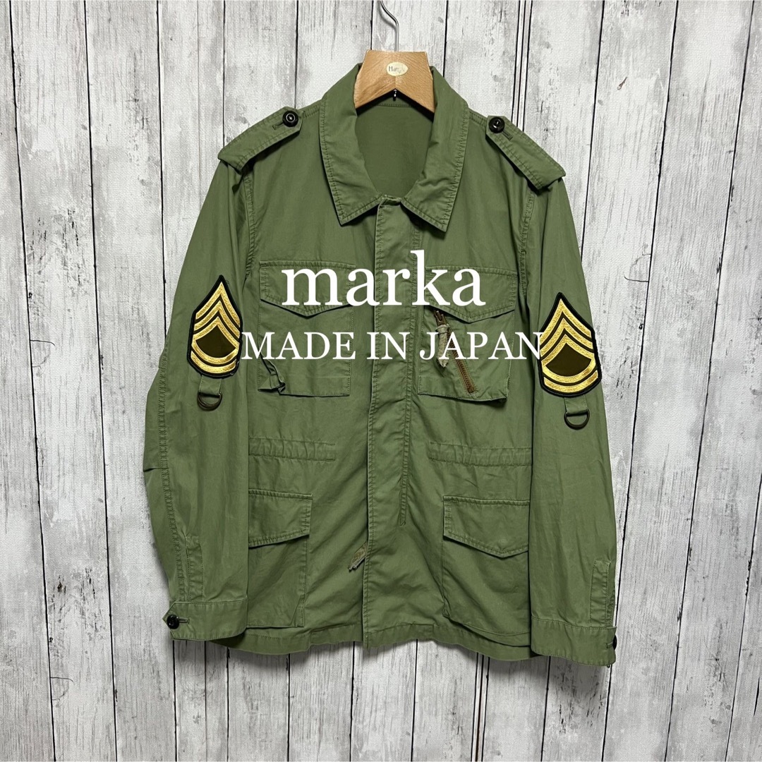 marka マーカ　ミリタリージャケット　サイズ2 タグ付き