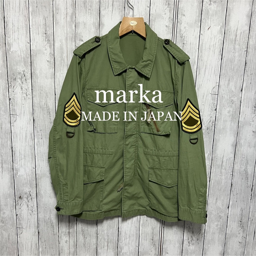 markaware マーカウェア ミリタリー ボア コート