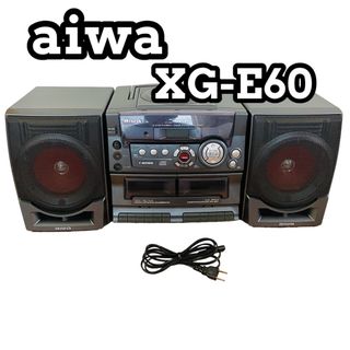 aiwa - aiwa アイワ XG-E60 CDラジカセ カセットテープ システムコンポ