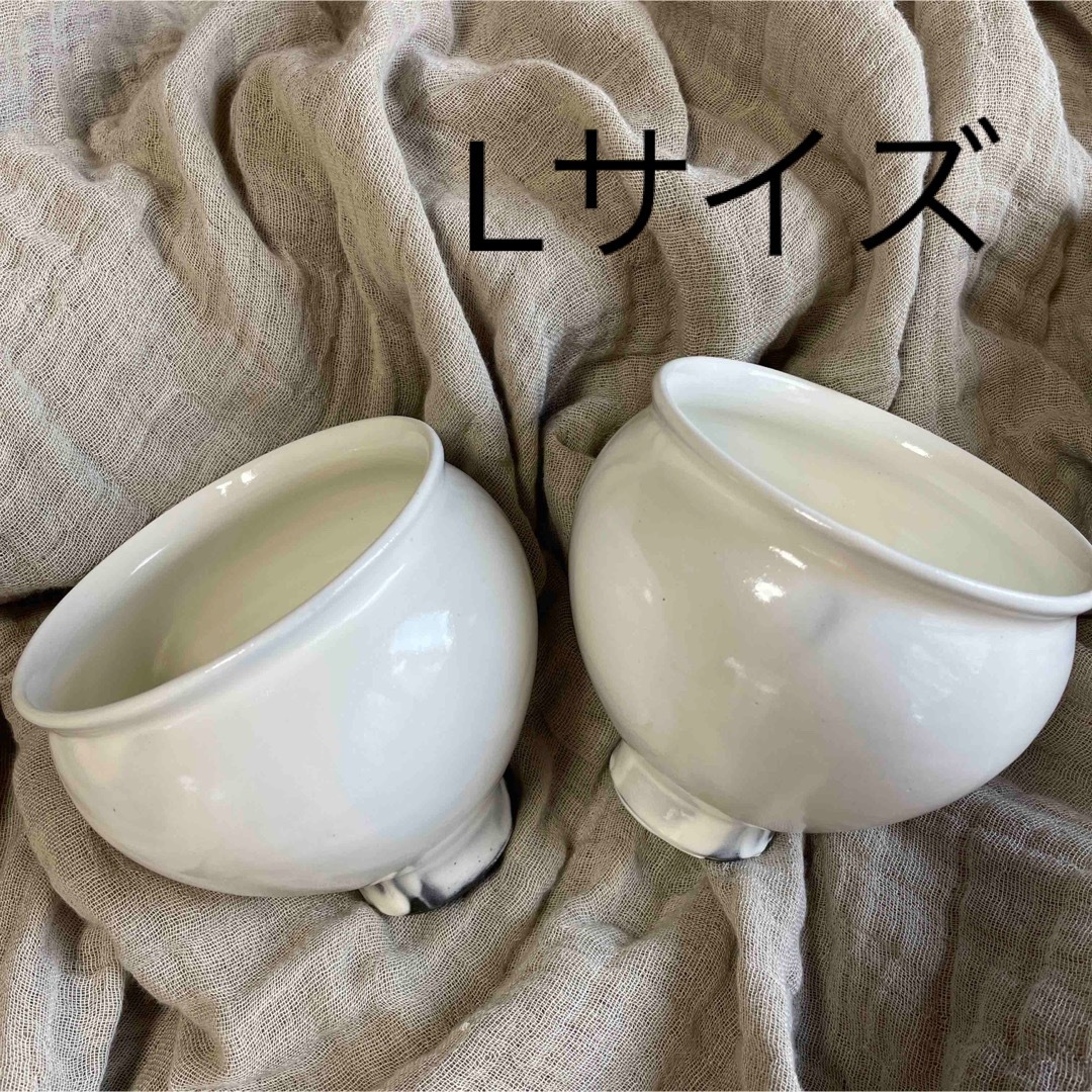 新品未使用　鈴木環　ピジョンカップ　Lサイズ　２個セット インテリア/住まい/日用品のキッチン/食器(食器)の商品写真