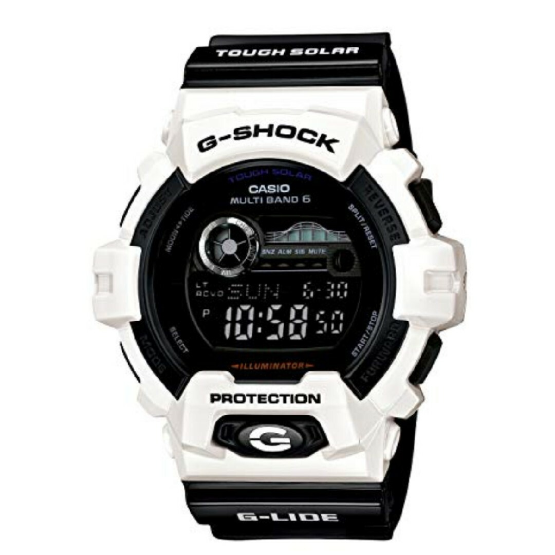 腕時計 G-LIDE 電波ソーラー GWX-8900B-7JF ブラック CAS