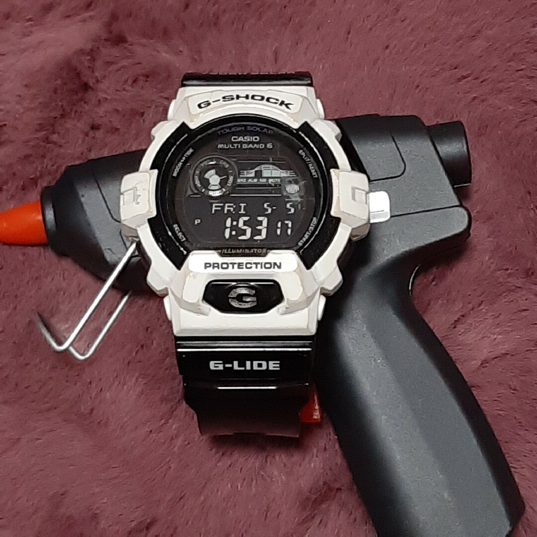 G-SHOCK - 腕時計 G-LIDE 電波ソーラー GWX-8900B-7JF ブラック CASの