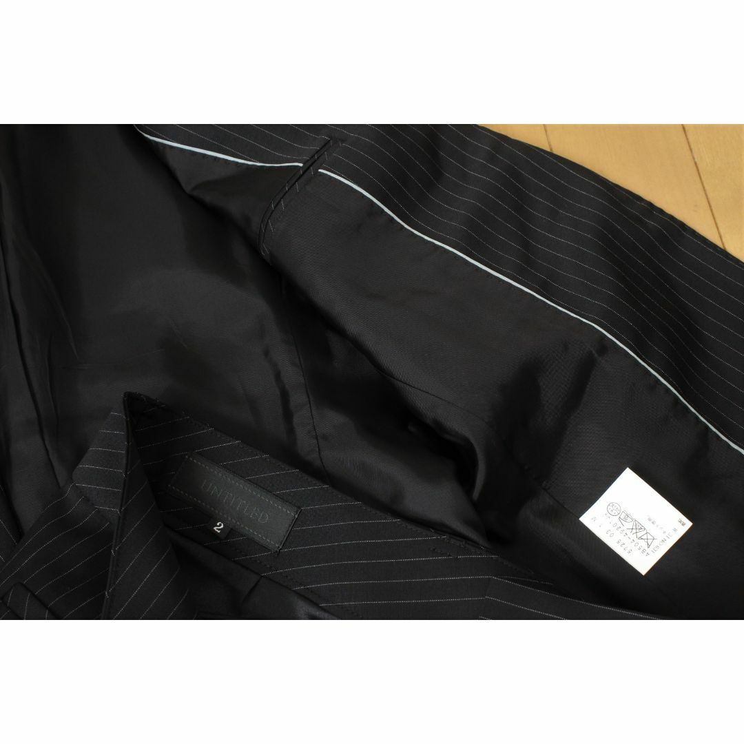 UNTITLED - 30【新品同様】アンタイトル パンツ＆スカートスーツ 2 黒