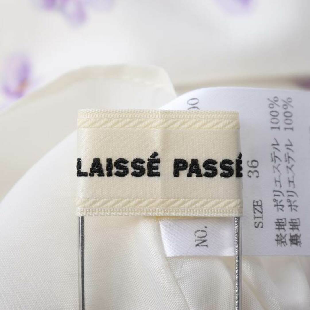 ★LAISSE PASSE★レッセパッセ★ワンピース★小さいサイズ★ホワイト★白