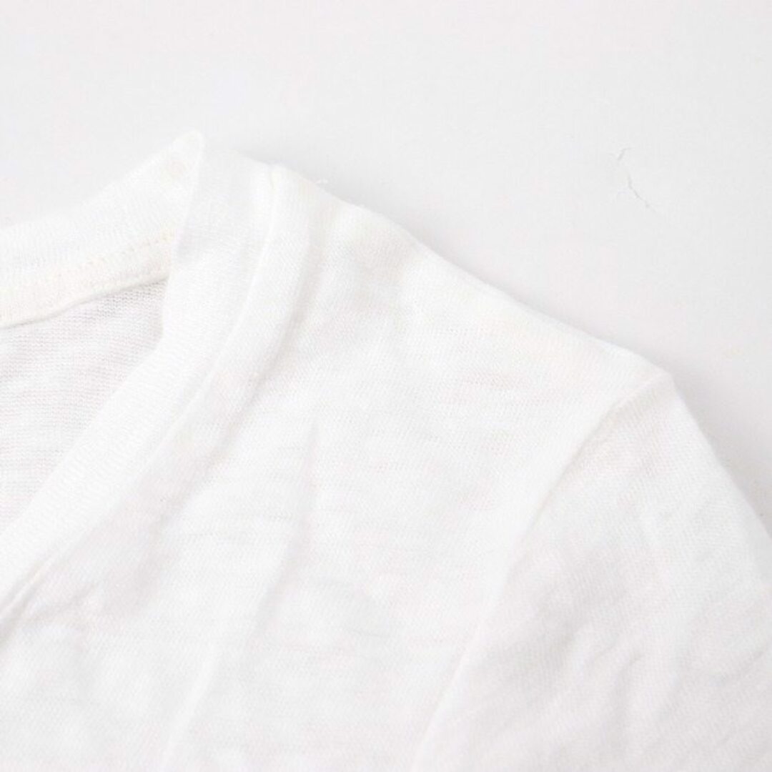 ARMANI EXCHANGE(アルマーニエクスチェンジ)のアルマーニエクスチェンジ Tシャツ フレンチスリーブ プリント トップス 白 レディース Sサイズ ホワイト ARMANI EXCHANGE レディースのトップス(Tシャツ(半袖/袖なし))の商品写真
