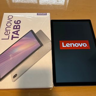 Meggie様専用【中古】Lenovo tab 6 ムーンホワイト(タブレット)