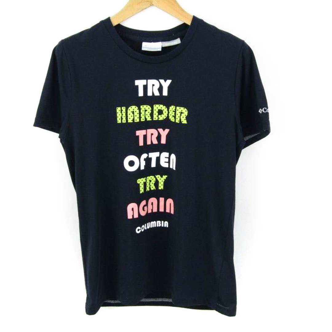 Columbia(コロンビア)のコロンビア Tシャツ 半袖 オムニウィック PL2439 アウトドア スポーツ トレッキング トップス レディース Mサイズ ネイビー Columbia レディースのトップス(Tシャツ(半袖/袖なし))の商品写真