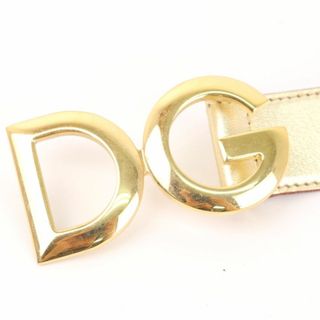 DOLCE&GABBANA - ドルチェ&ガッバーナ ベルト DGロゴ バックル レザー