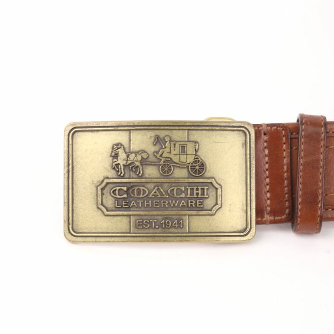 COACH - コーチ ベルト ホースアンドキャリッジ レザー 90054 ロゴ