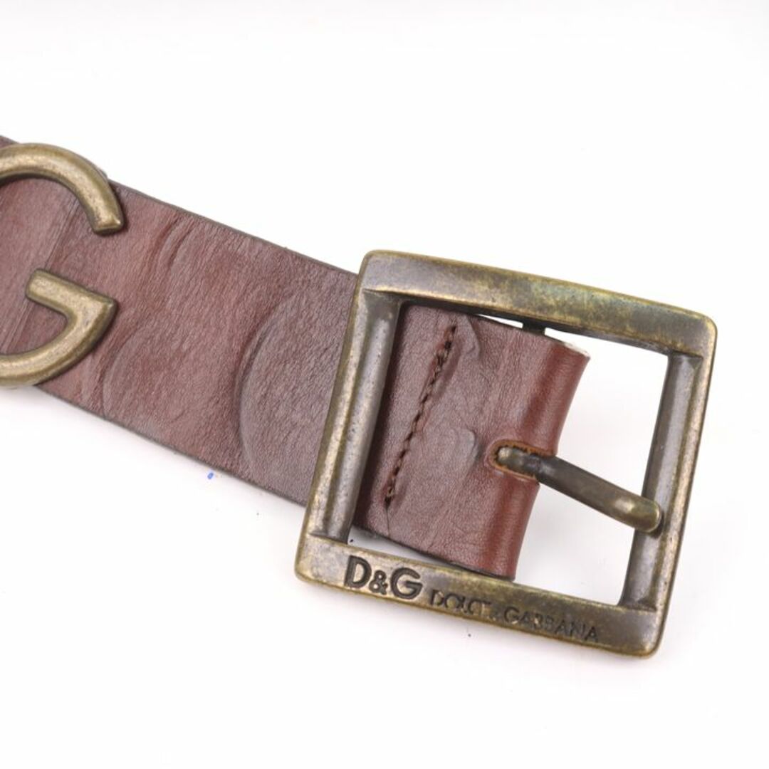 ドルチェ&ガッバーナ ベルト D&G ロゴ/レザー バックル EC5 FJ1 80710 イタリア製 ブラウン/ゴールド メンズ 95サイズ DOLCE&GABBANA ドルチェ&ガッバーナ ベルト D&G ロゴ/レザー バックル EC5 FJ1 80710 イタリア製 ブラウン/ゴールド メンズ 95サイズ DOLCE&GABBANA