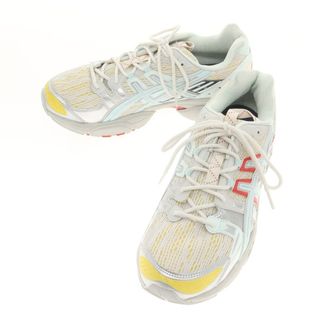 アシックス(asics)の【中古】アシックス asics GEL-NIMBUS 9 ランニングシューズ スニーカー グレーxライトブルー【サイズ29cm】【メンズ】(スニーカー)