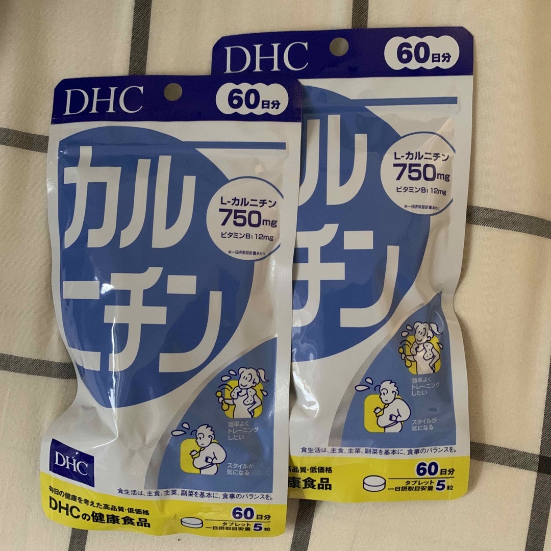 DHC - DHC カルニチン 60日分(300粒）×2袋 匿名配送の通販 by N's shop