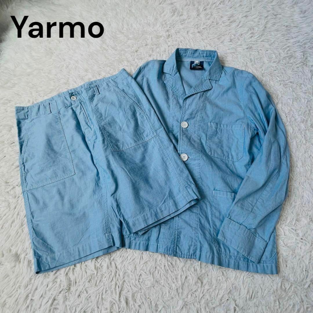 yarmo ヤーモ　シップス　別注　セットアップ　スーツ　ハーフパンツ