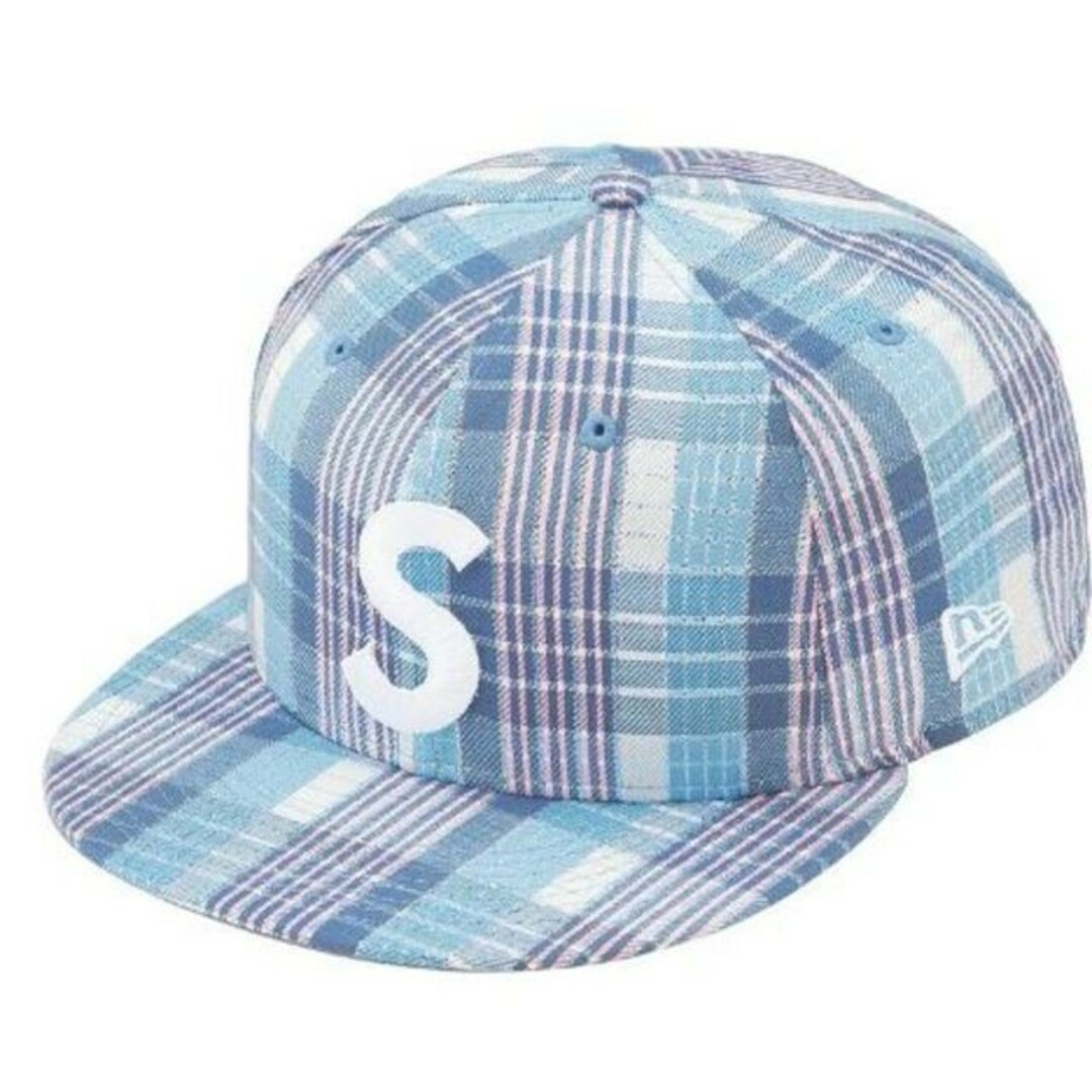 Supreme Metallic Plaid S Logo New Era