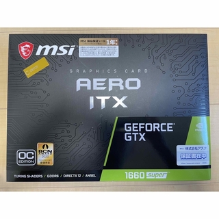 msi   MSI製グラボ GeForce GTX  SUPER AERO ITX OC PCIExp 6GB 元