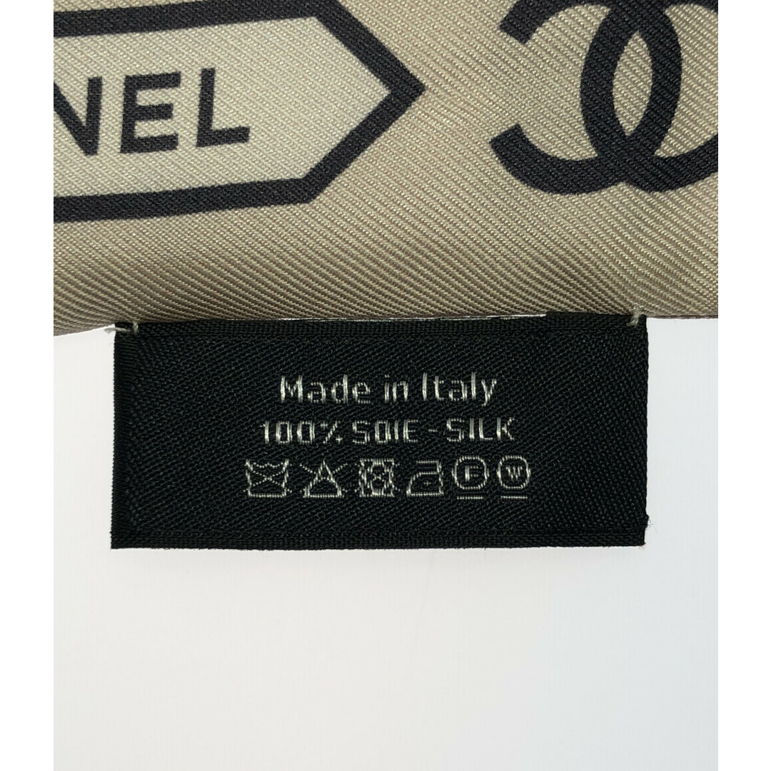 CHANEL(シャネル)のシャネル ツイリースカーフ シルク100％ ココマーク レディース レディースのファッション小物(バンダナ/スカーフ)の商品写真