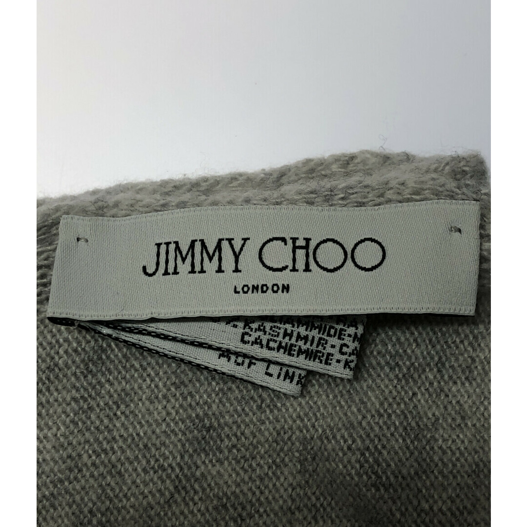 JIMMY CHOO(ジミーチュウ)のジミーチュウ マフラー スタープリント ラメ レディース レディースのファッション小物(マフラー/ショール)の商品写真
