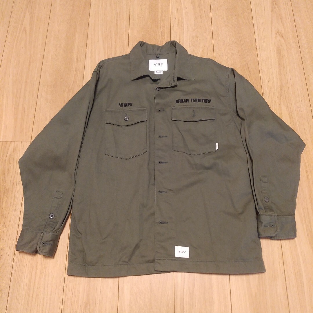 WTAPS BUDS/LS/COTTON.TWILL