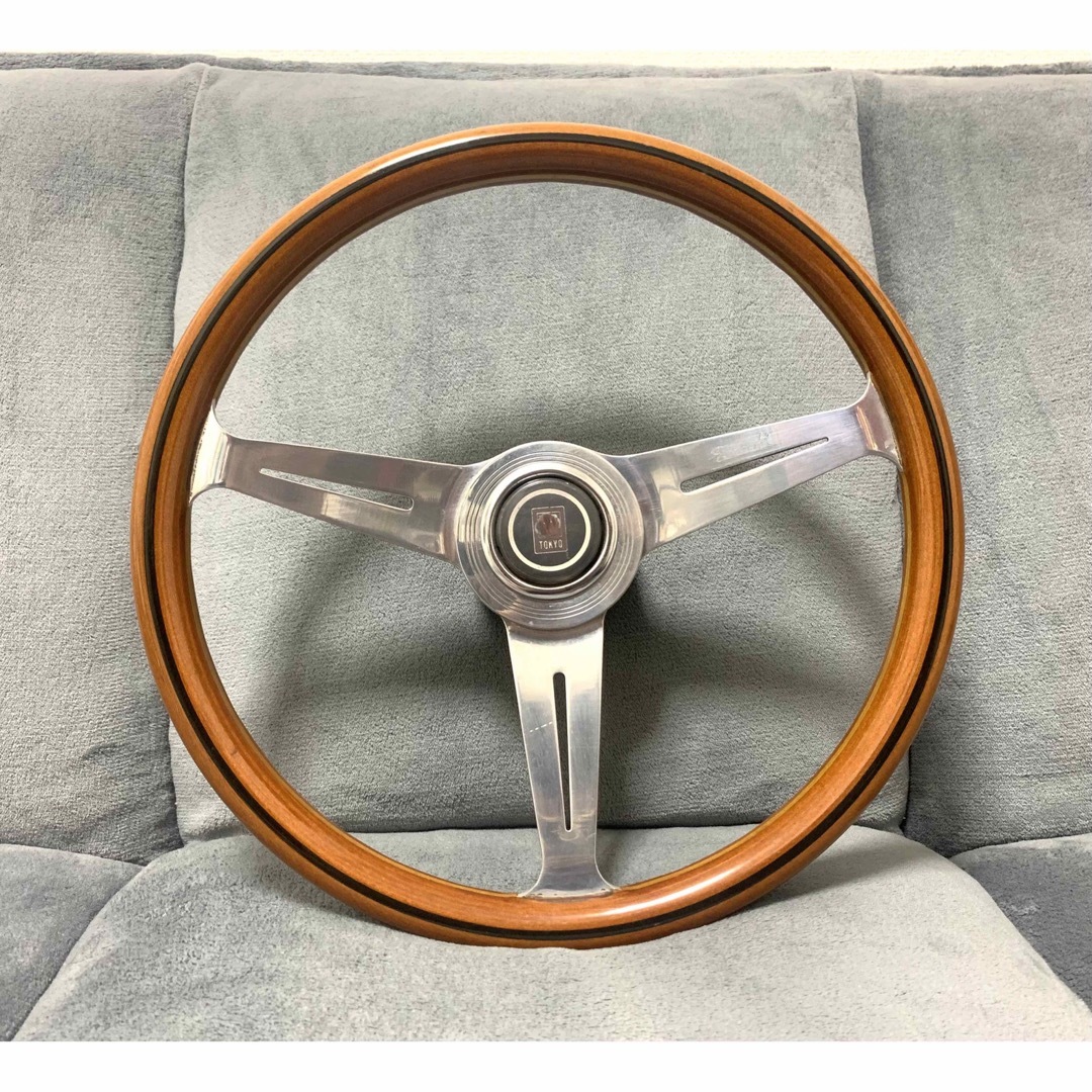 NARDI Classic】36.5Φ ウッドステアリング 即決大歓迎 旧車等-