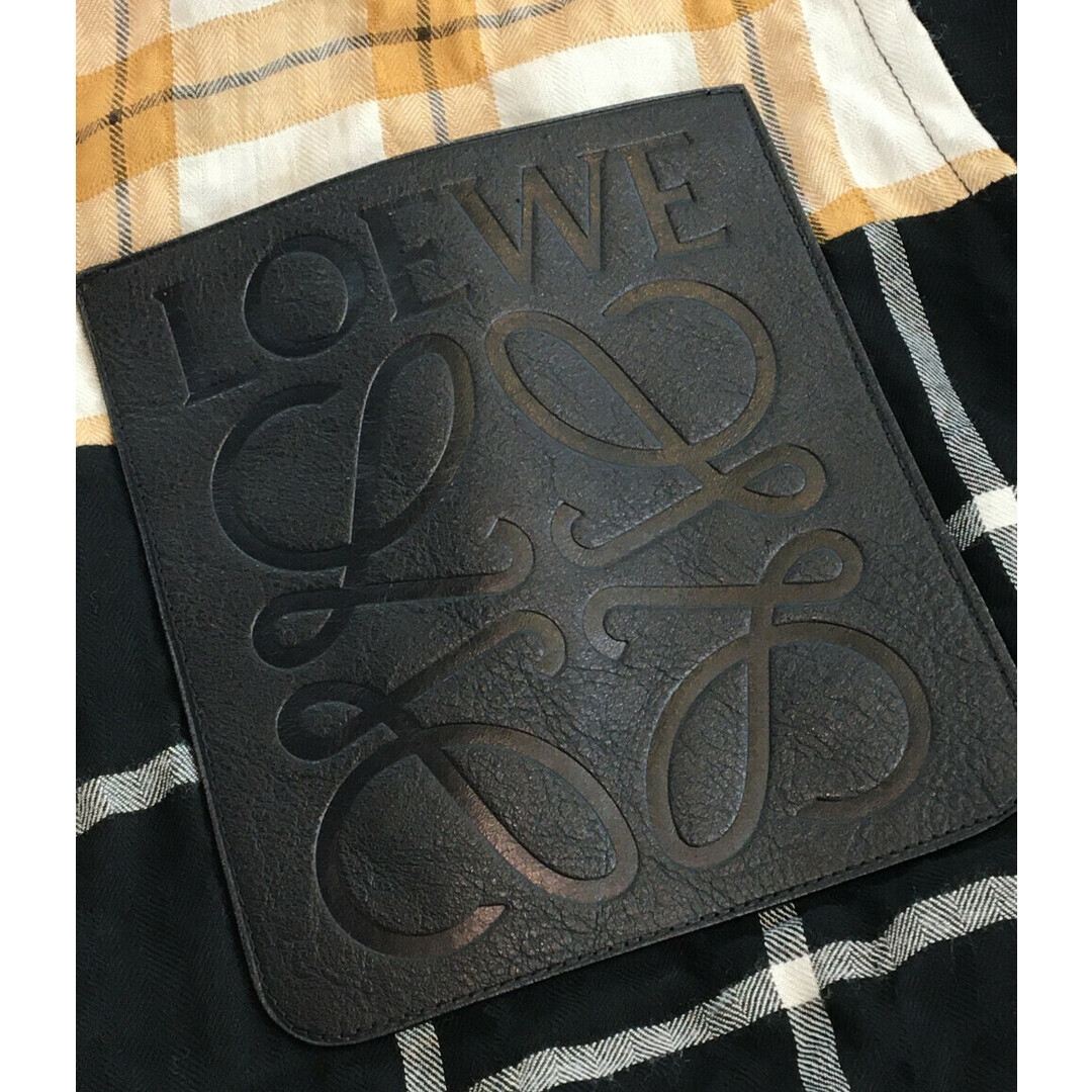 美品 ロエベ LOEWE シワ加工長袖シャツ    メンズ 37