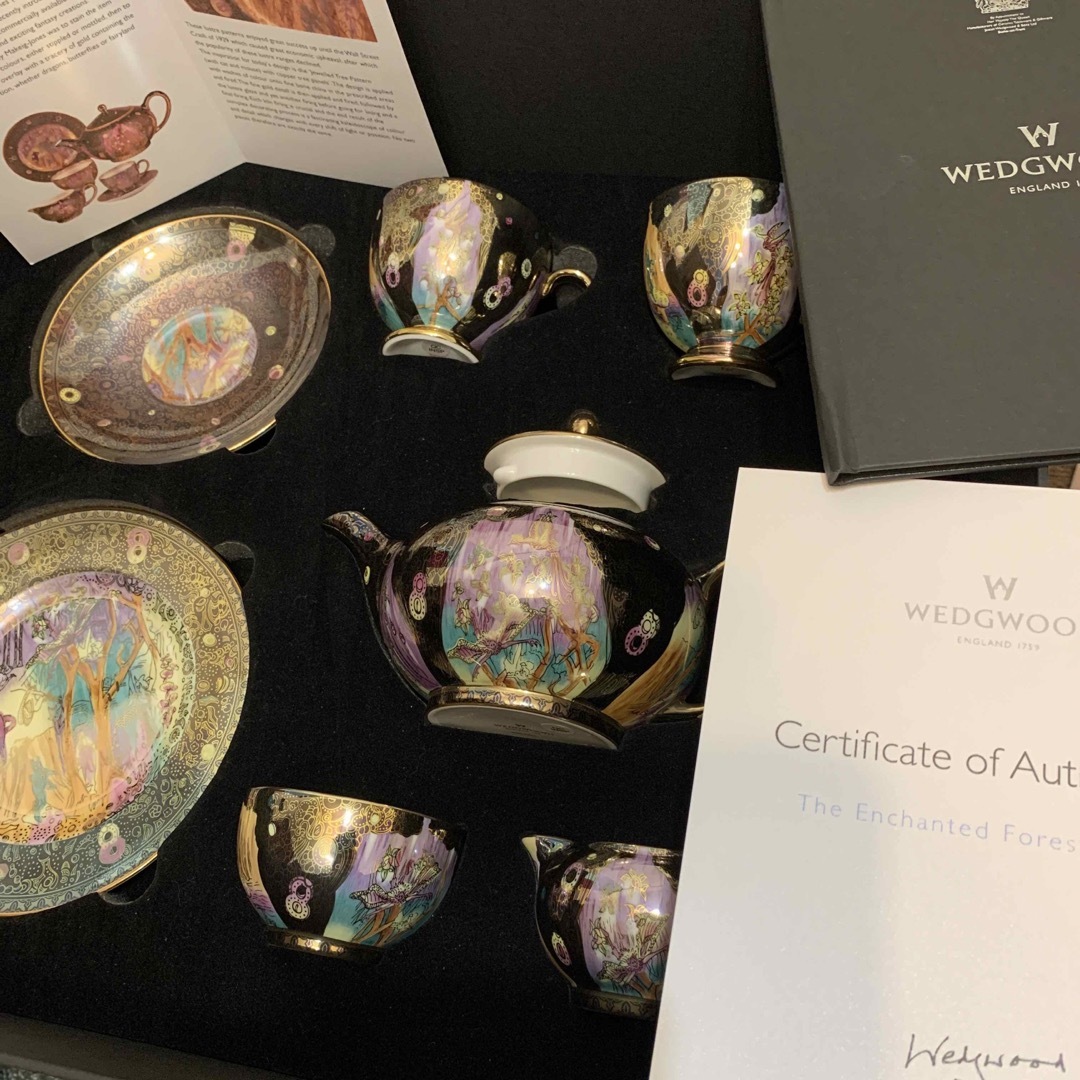 WEDGWOOD - 希少 ウェッジウッド フェアリーランド ラスター WEDGWOOD - 希少 ウェッジウッド フェアリーランド ラスター