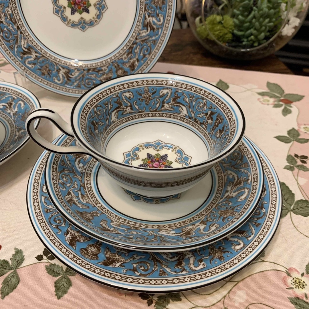 WEDGWOOD - ウェッジウッド フロレンティーン ターコイズ ティーカップ ...