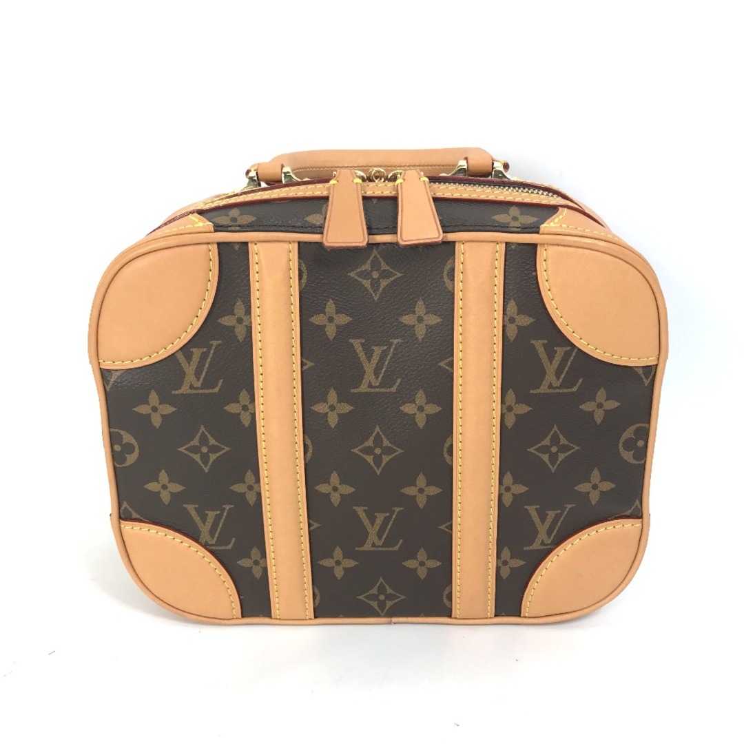 ルイヴィトン LOUIS VUITTON ヴァリゼット PM M44581 モノグラム 斜め掛け チェーン トランク ハンドバッグ 2WAYバッグ ショルダーバッグ ボストンバッグ モノグラムキャンバス ブラウン 美品