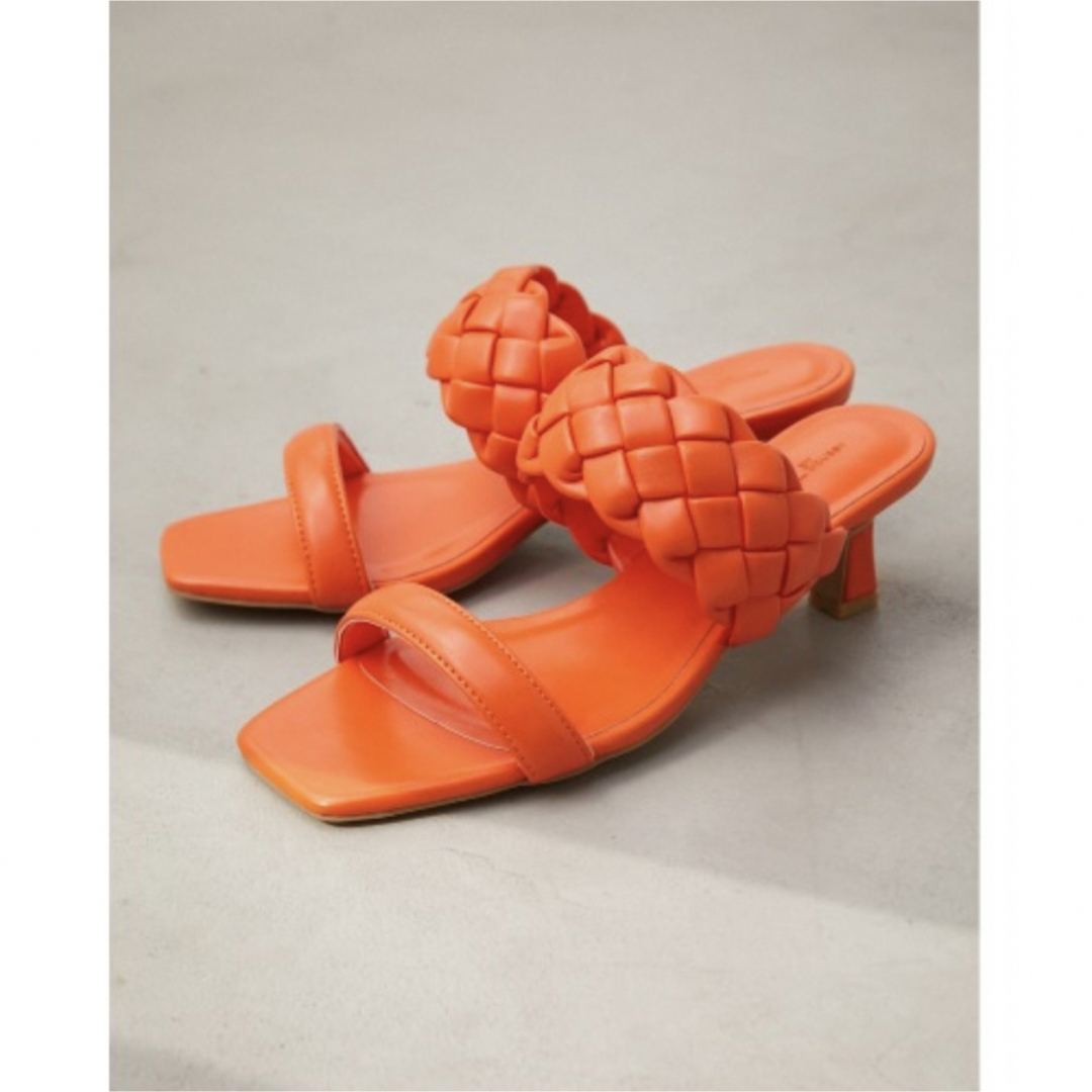 MESH BELT HEEL SANDALS/メッシュベルトヒールサンダル