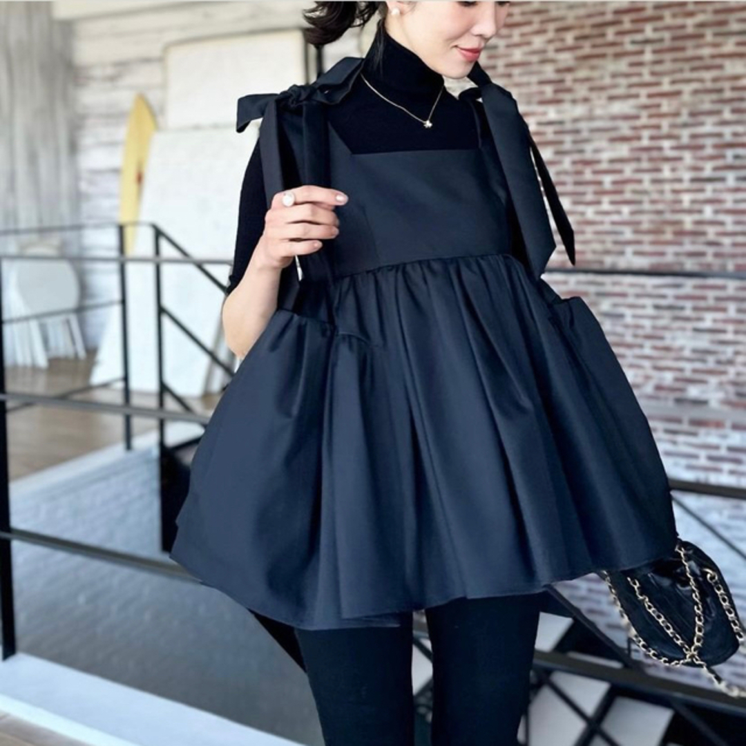seventen by mihokawahito 新品!ストラップリボントップスの通販 by