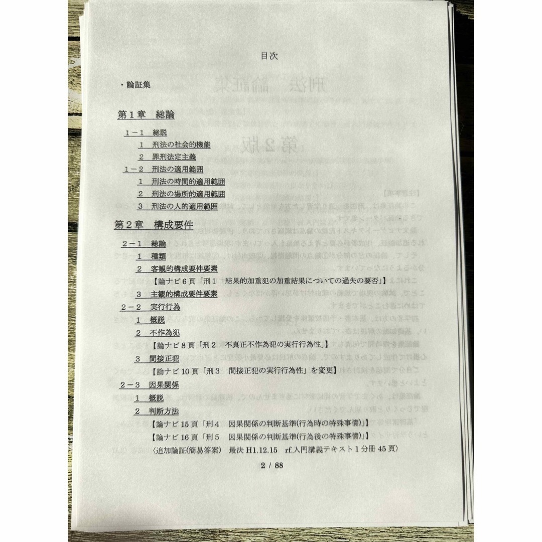 【令和5年本試験受験生から喜びの声】刑法・完全整理論証集+答案の型(第2版)