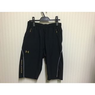 アンダーアーマー(UNDER ARMOUR)のアンダーアーマー 美品 SMサイズ ハーフパンツ ジュニア ブラック(ショートパンツ)