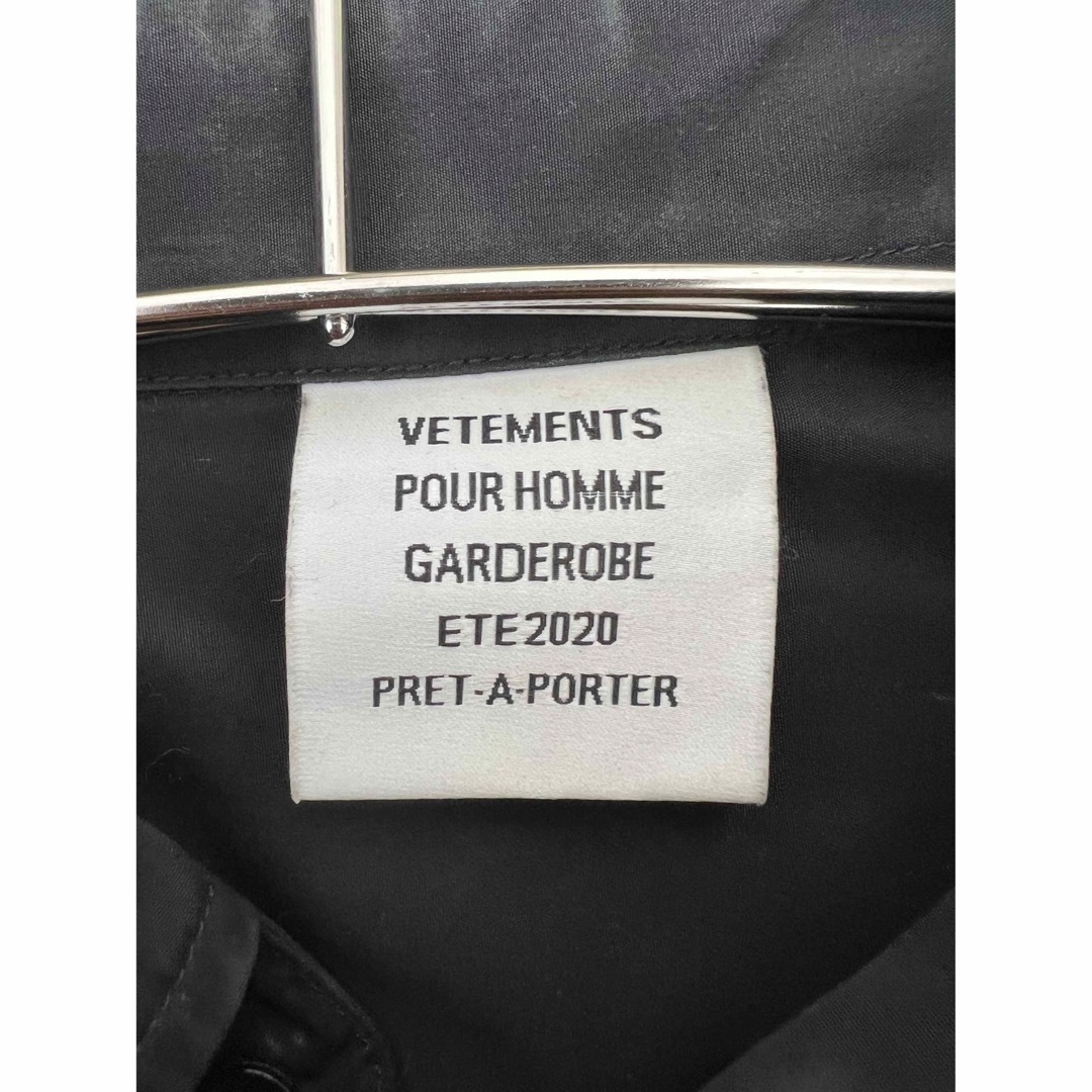 VETEMENTS 20ss FOR RENT シャツ