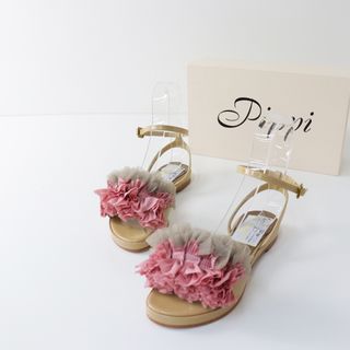 Pippi - ピッピ Pippi × TOhRCH 極美品 サテンコサージュフラット